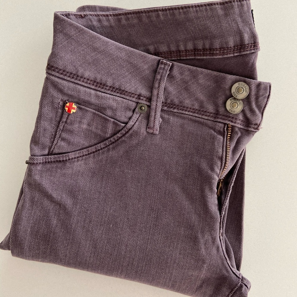 Hudson Jeans Women's Skinny Jeans in Purple